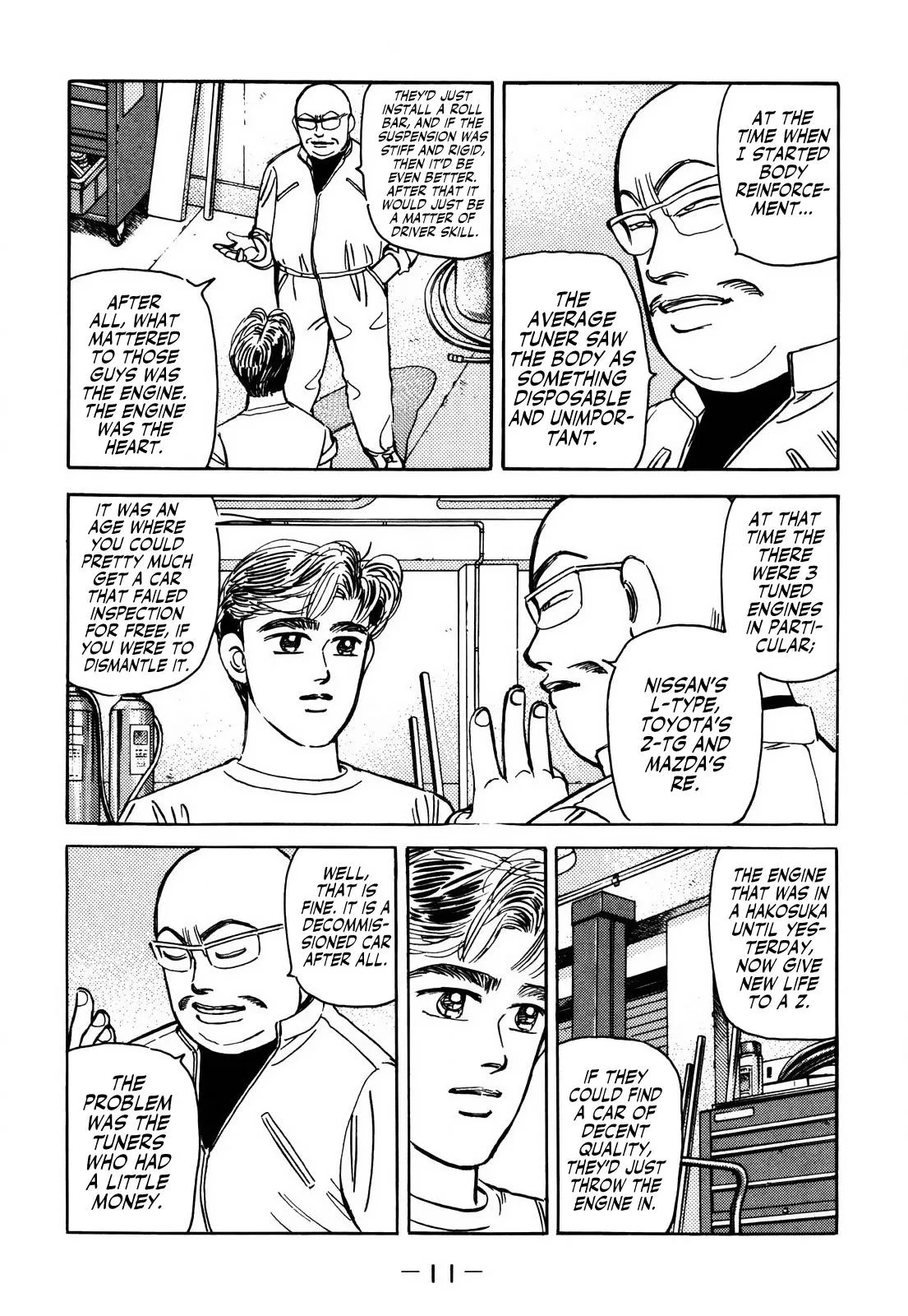 Wangan Midnight Chapter 147 page 11