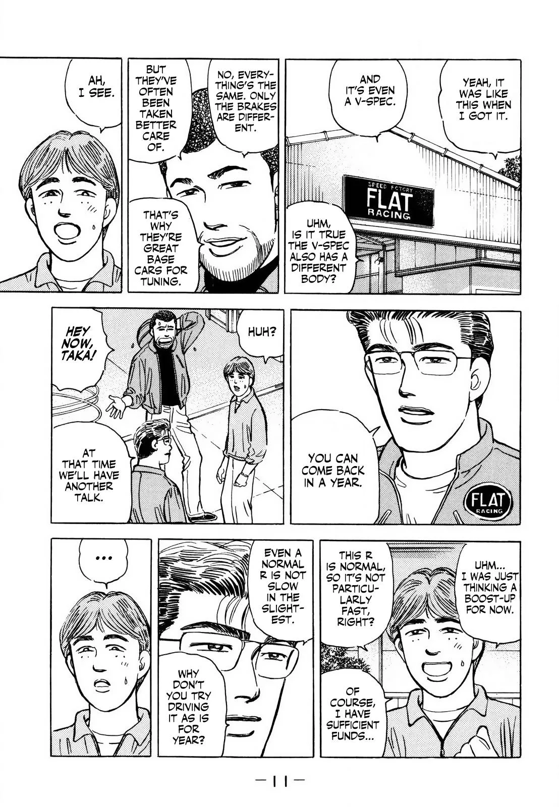 Wangan Midnight Chapter 161 page 11