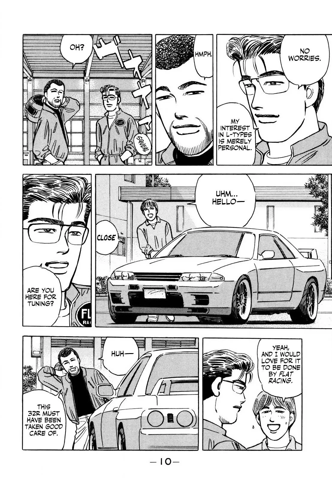 Wangan Midnight Chapter 161 page 10