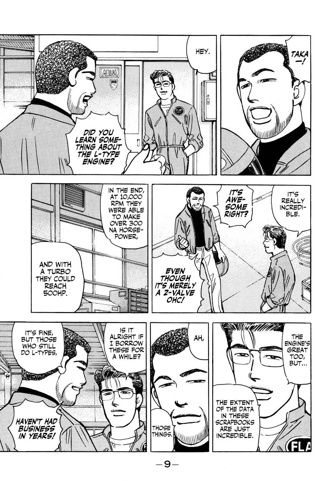 Wangan Midnight Chapter 161 page 9