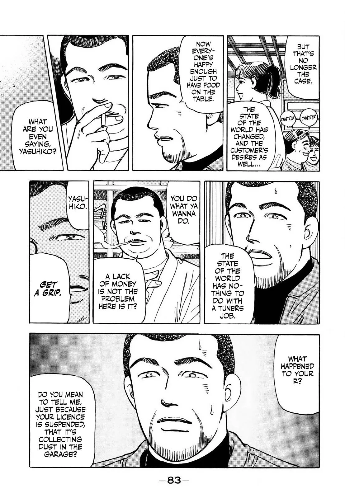 Wangan Midnight Chapter 165 page 10