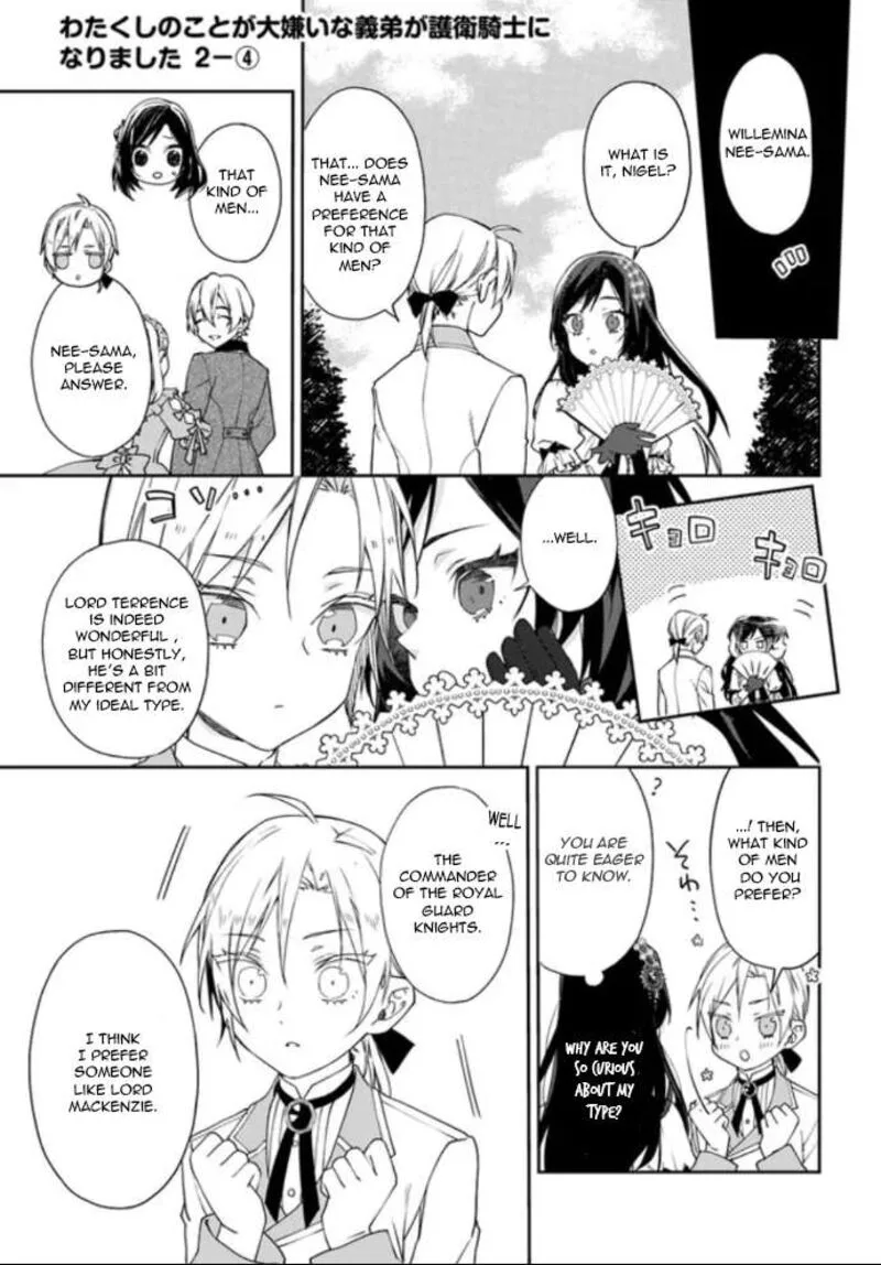 Watakushi no Koto ga Daikirai na Gitei ga Goei Kishi ni narimashita Chapter 2 page 20
