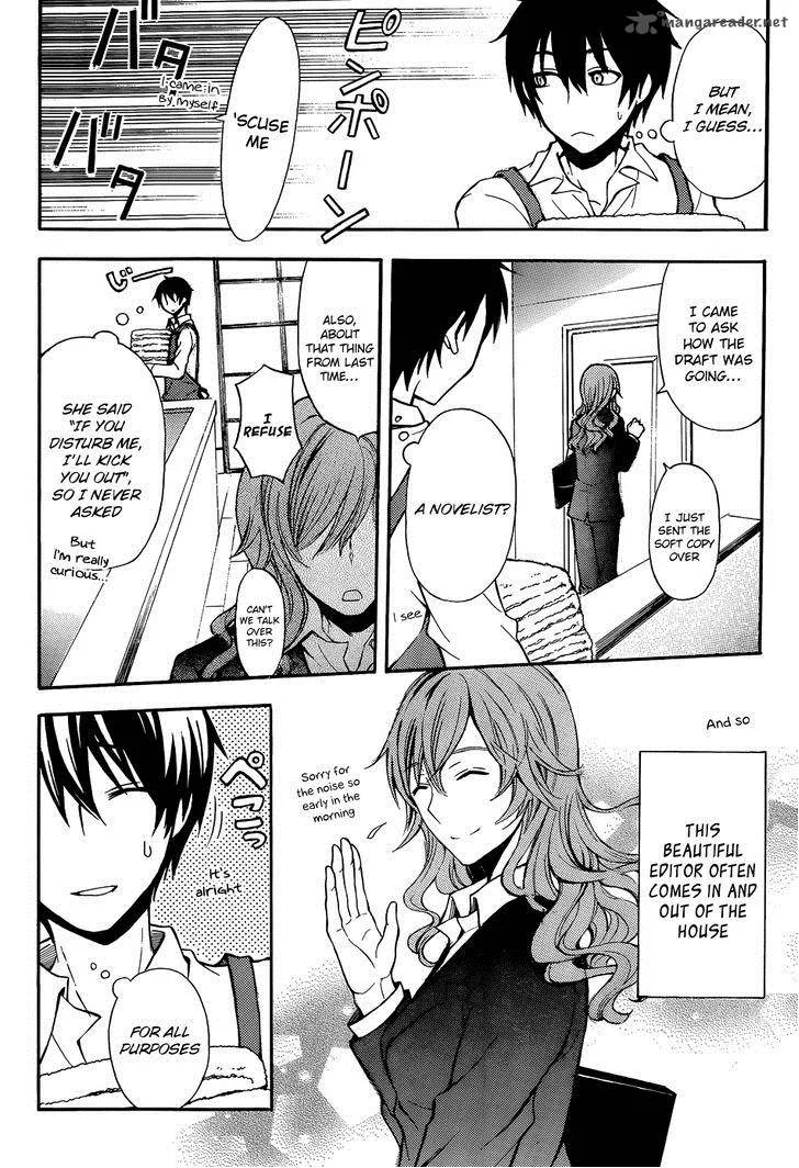 Watari-kun no xx ga Houkai Sunzen Chapter 1 page 12
