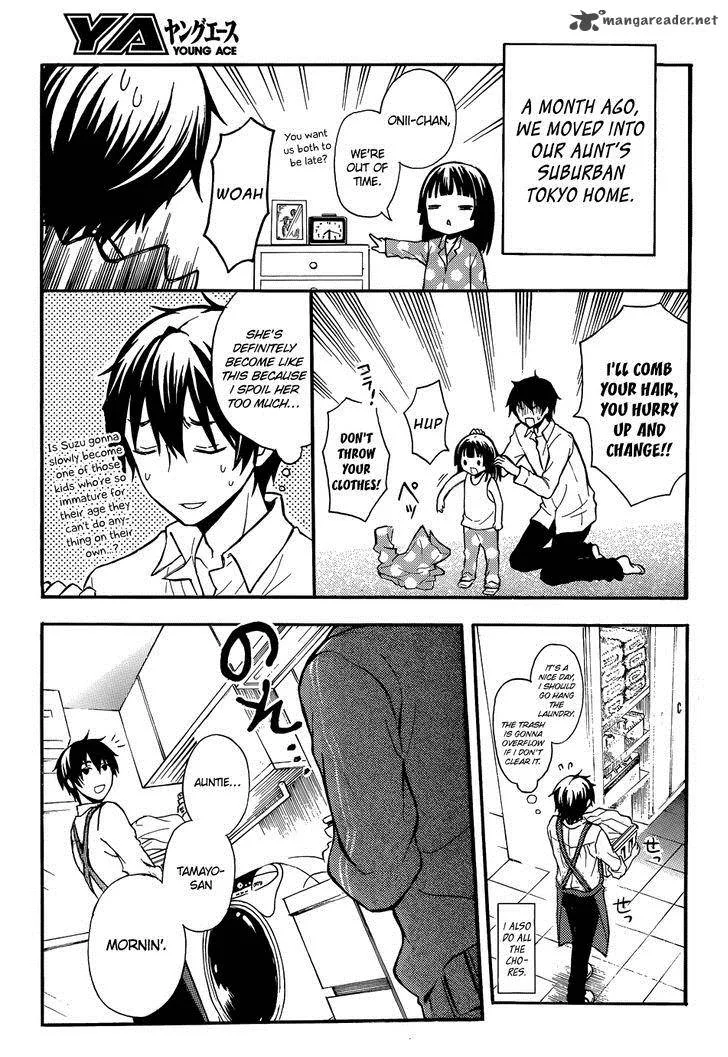 Watari-kun no xx ga Houkai Sunzen Chapter 1 page 9