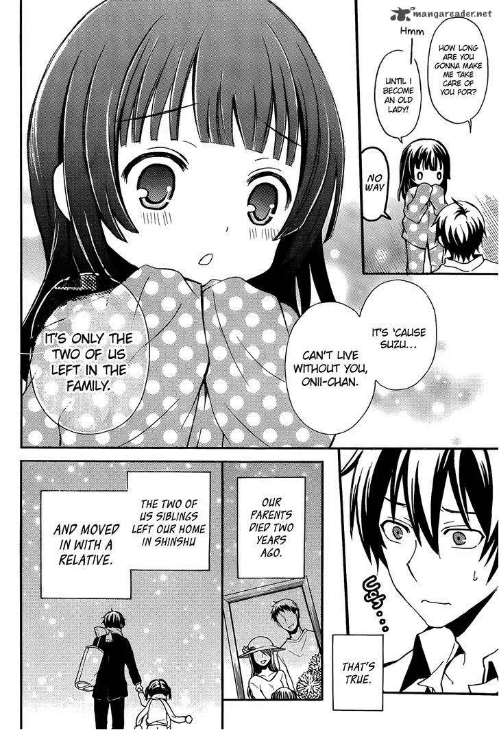 Watari-kun no xx ga Houkai Sunzen Chapter 1 page 8
