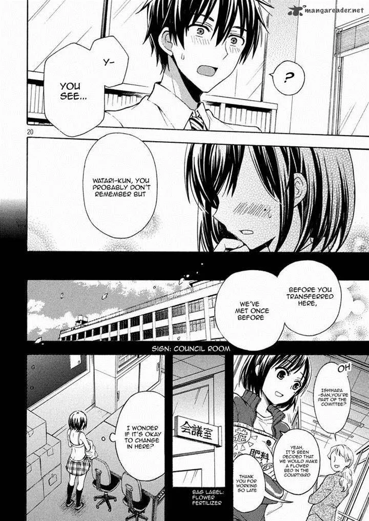 Watari-kun no xx ga Houkai Sunzen Chapter 11 page 21