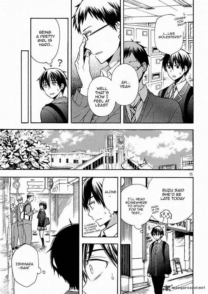 Watari-kun no xx ga Houkai Sunzen Chapter 11 page 16