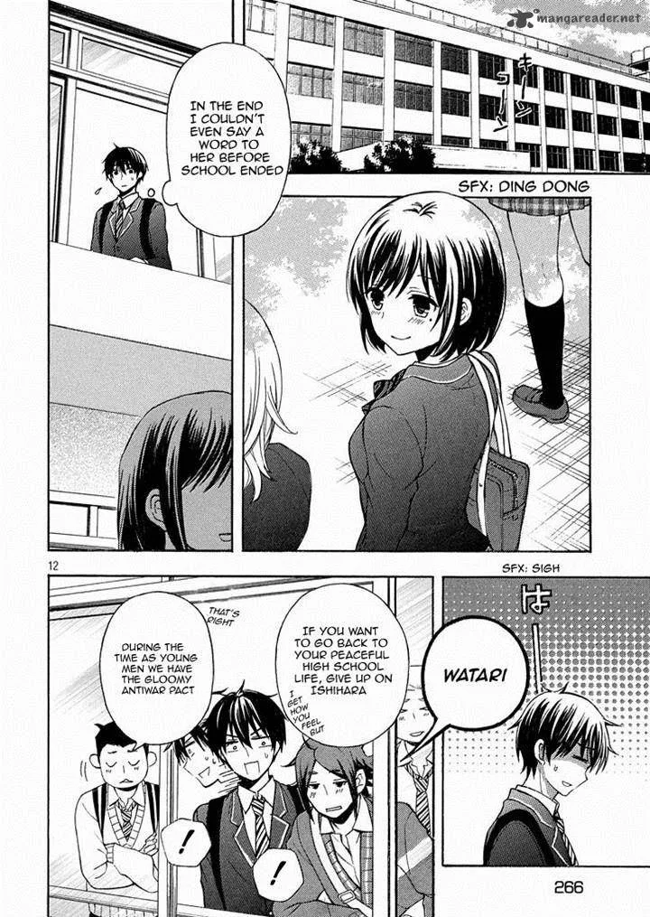 Watari-kun no xx ga Houkai Sunzen Chapter 11 page 13