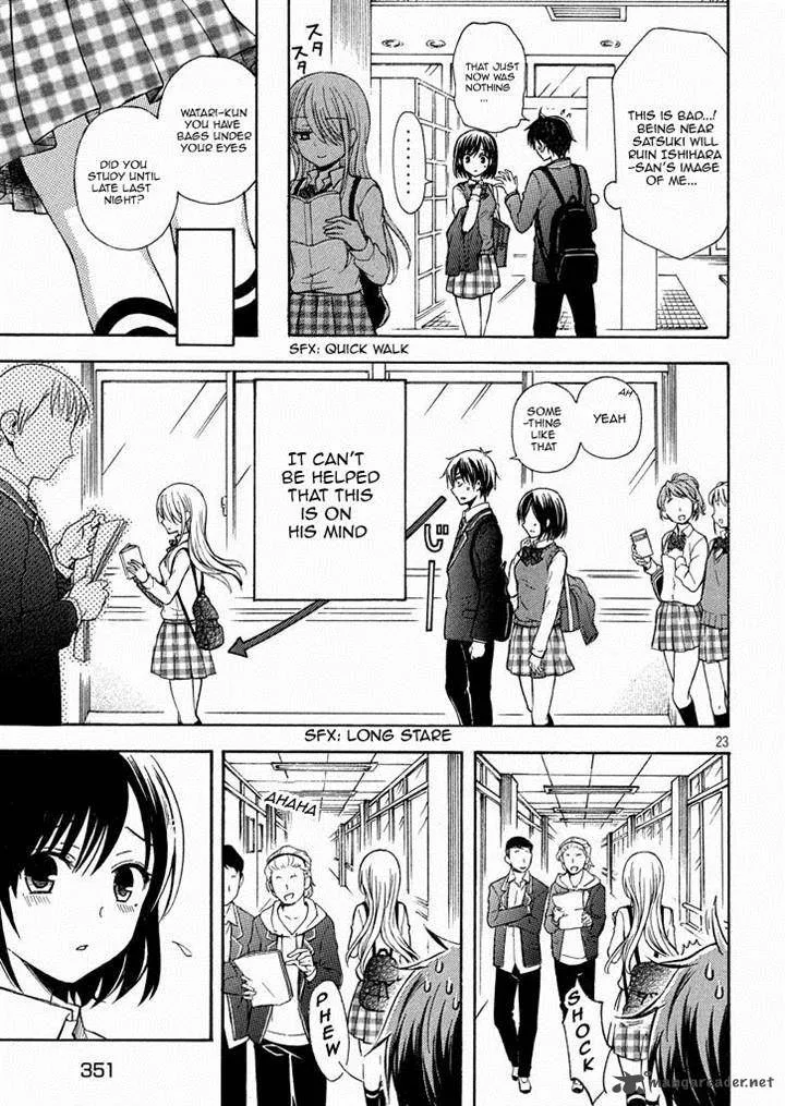 Watari-kun no xx ga Houkai Sunzen Chapter 12 page 23
