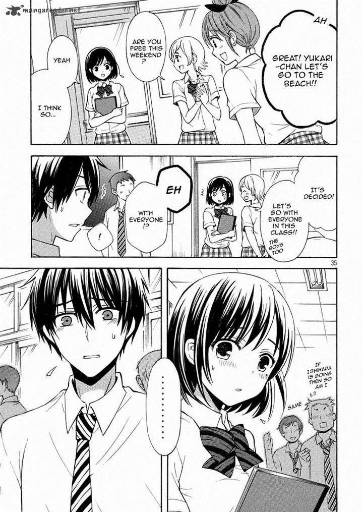 Watari-kun no xx ga Houkai Sunzen Chapter 12 page 34