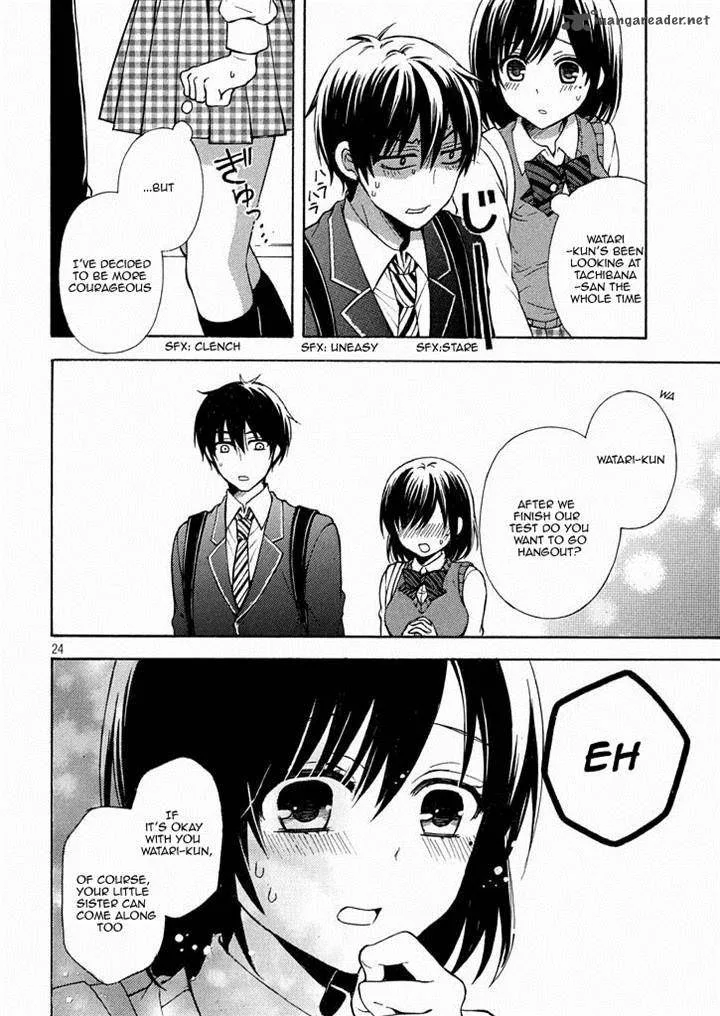 Watari-kun no xx ga Houkai Sunzen Chapter 12 page 24