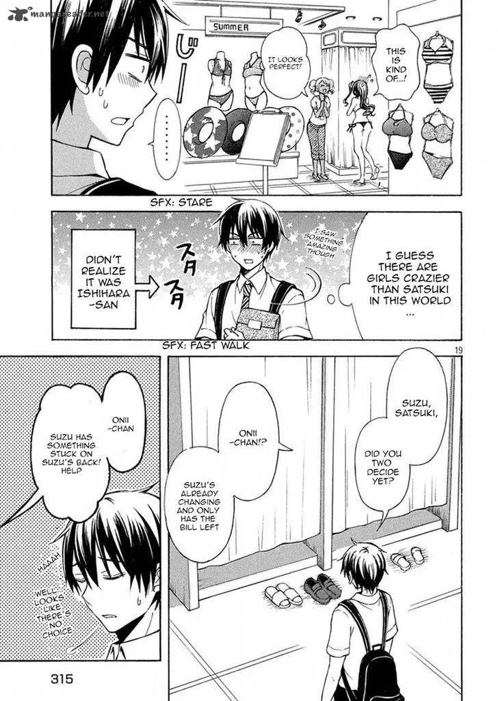 Watari-kun no xx ga Houkai Sunzen Chapter 13 page 18