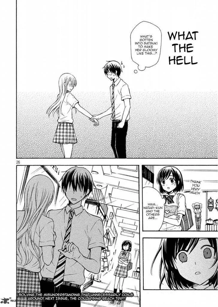 Watari-kun no xx ga Houkai Sunzen Chapter 13 page 24