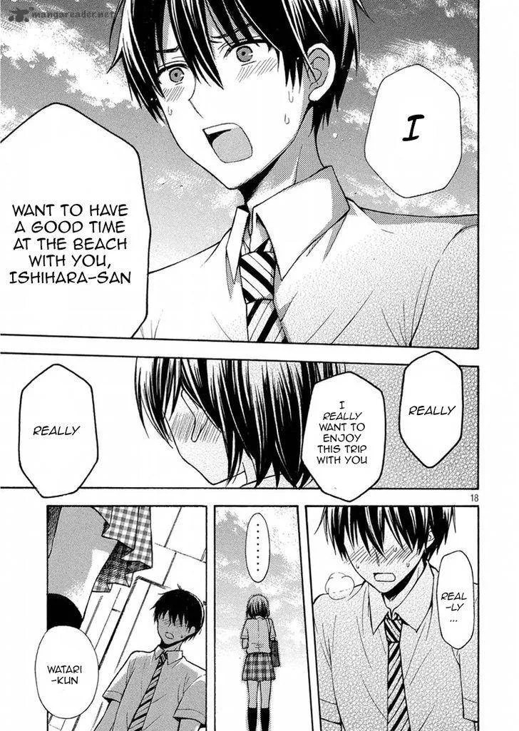 Watari-kun no xx ga Houkai Sunzen Chapter 14 page 17