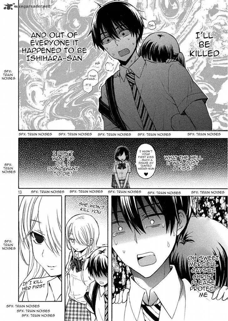 Watari-kun no xx ga Houkai Sunzen Chapter 14 page 24