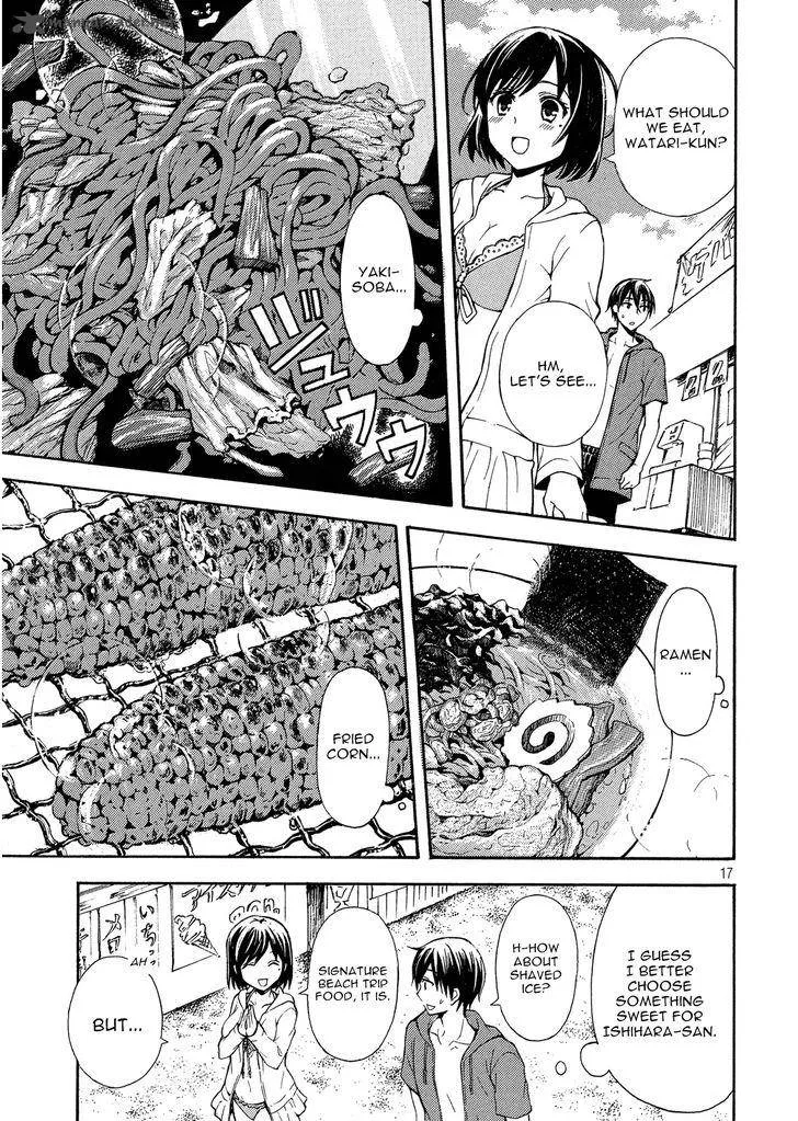 Watari-kun no xx ga Houkai Sunzen Chapter 15 page 17