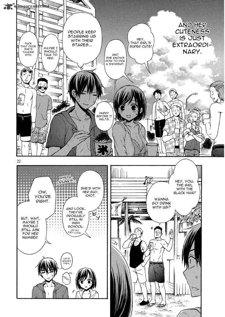 Watari-kun no xx ga Houkai Sunzen Chapter 15 page 21