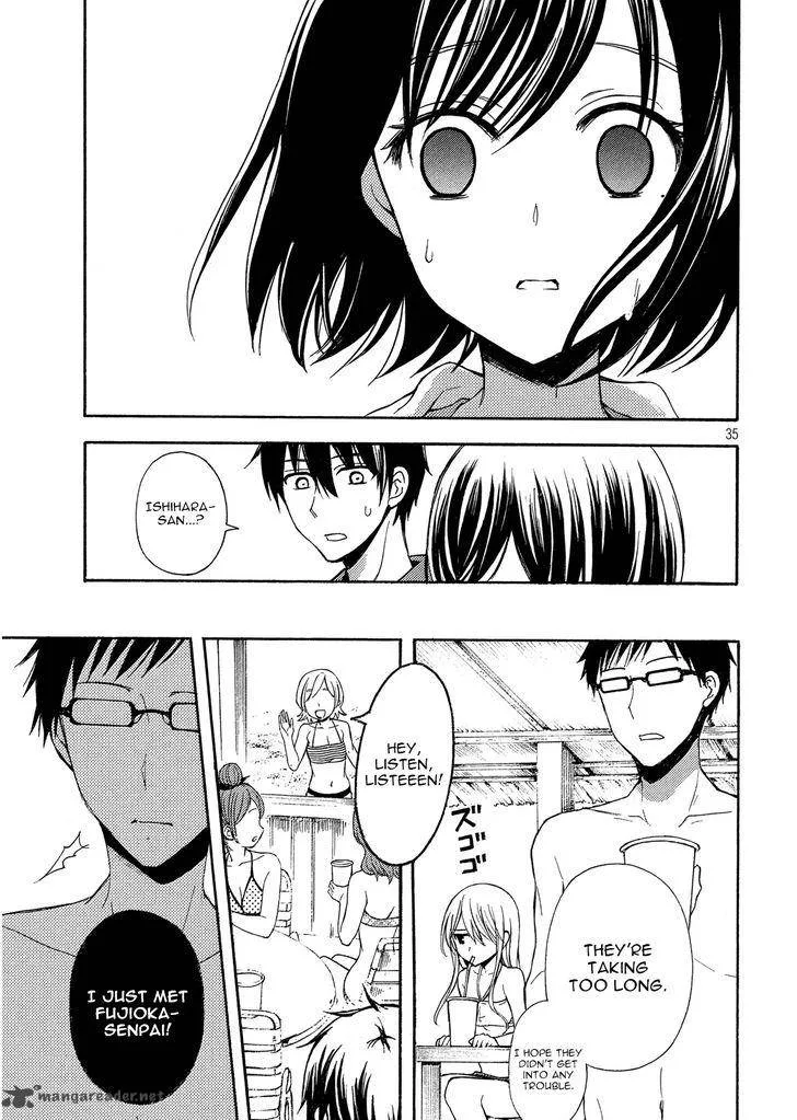 Watari-kun no xx ga Houkai Sunzen Chapter 15 page 33