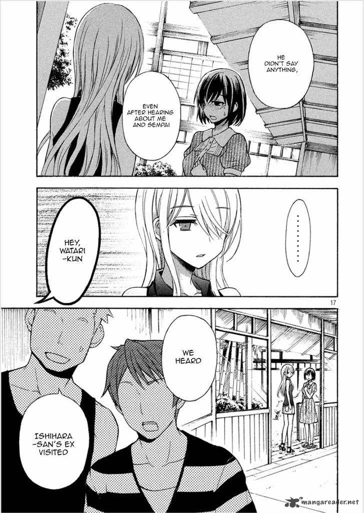 Watari-kun no xx ga Houkai Sunzen Chapter 16 page 18