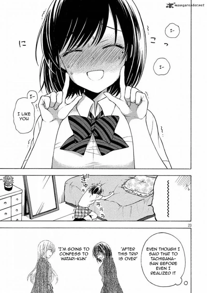 Watari-kun no xx ga Houkai Sunzen Chapter 18 page 24