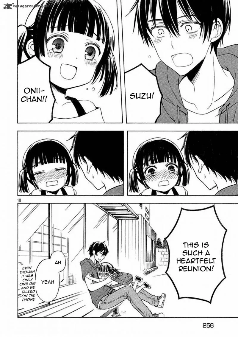 Watari-kun no xx ga Houkai Sunzen Chapter 18 page 19