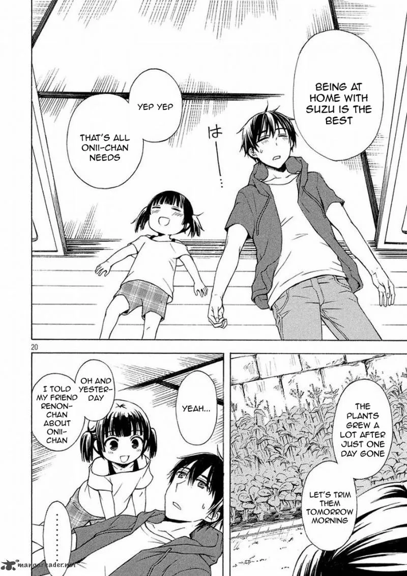 Watari-kun no xx ga Houkai Sunzen Chapter 18 page 21