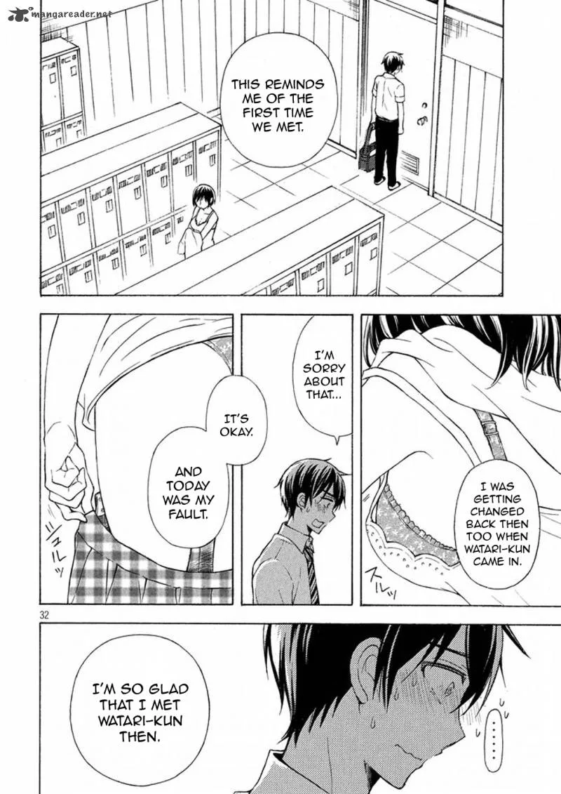 Watari-kun no xx ga Houkai Sunzen Chapter 19 page 32