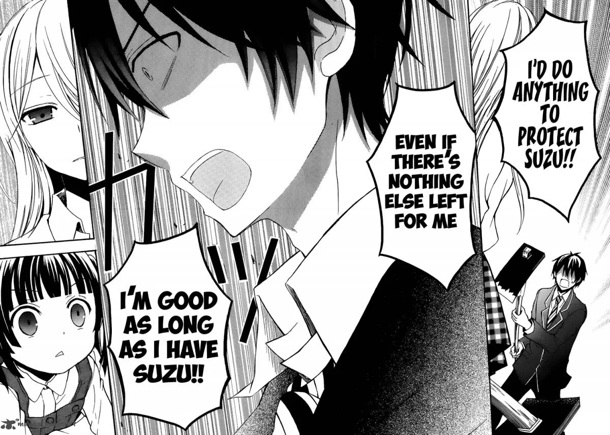 Watari-kun no xx ga Houkai Sunzen Chapter 2 page 34