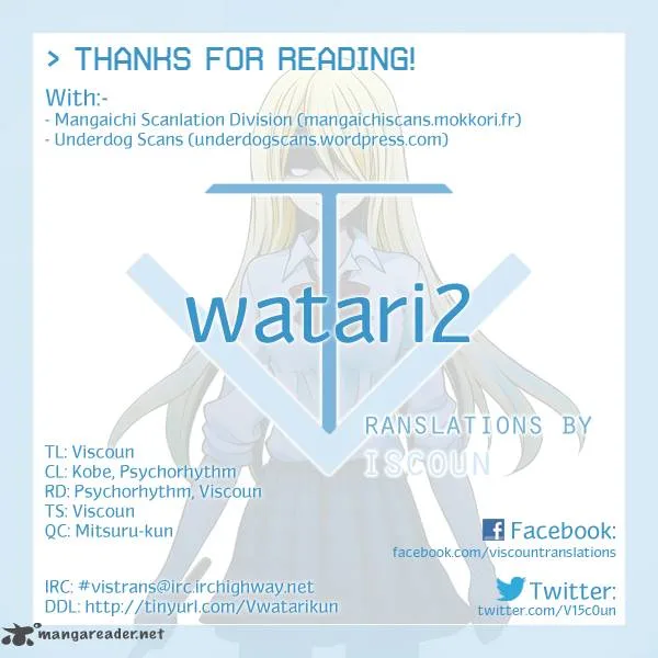 Watari-kun no xx ga Houkai Sunzen Chapter 2 page 43