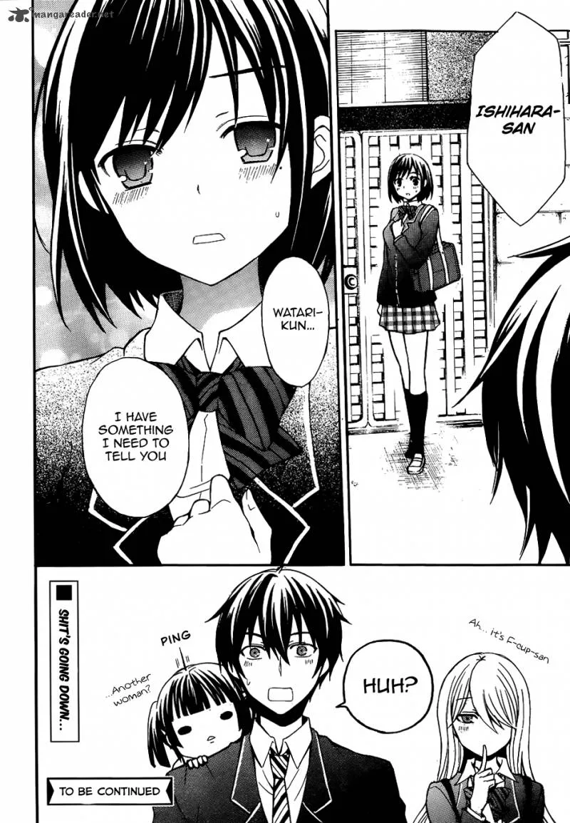 Watari-kun no xx ga Houkai Sunzen Chapter 2 page 41