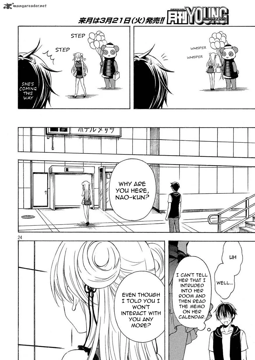 Watari-kun no xx ga Houkai Sunzen Chapter 20 page 21