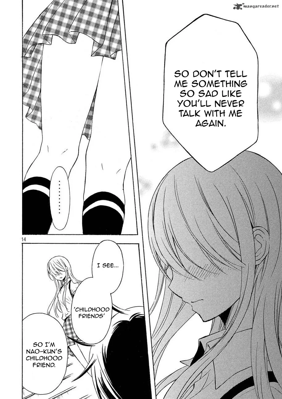 Watari-kun no xx ga Houkai Sunzen Chapter 21 page 14
