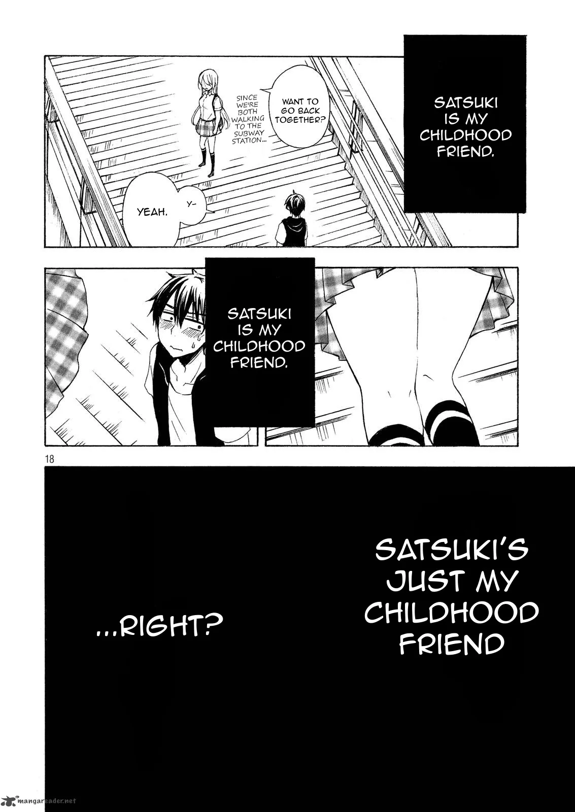 Watari-kun no xx ga Houkai Sunzen Chapter 21 page 17