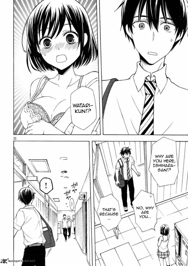 Watari-kun no xx ga Houkai Sunzen Chapter 22 page 26