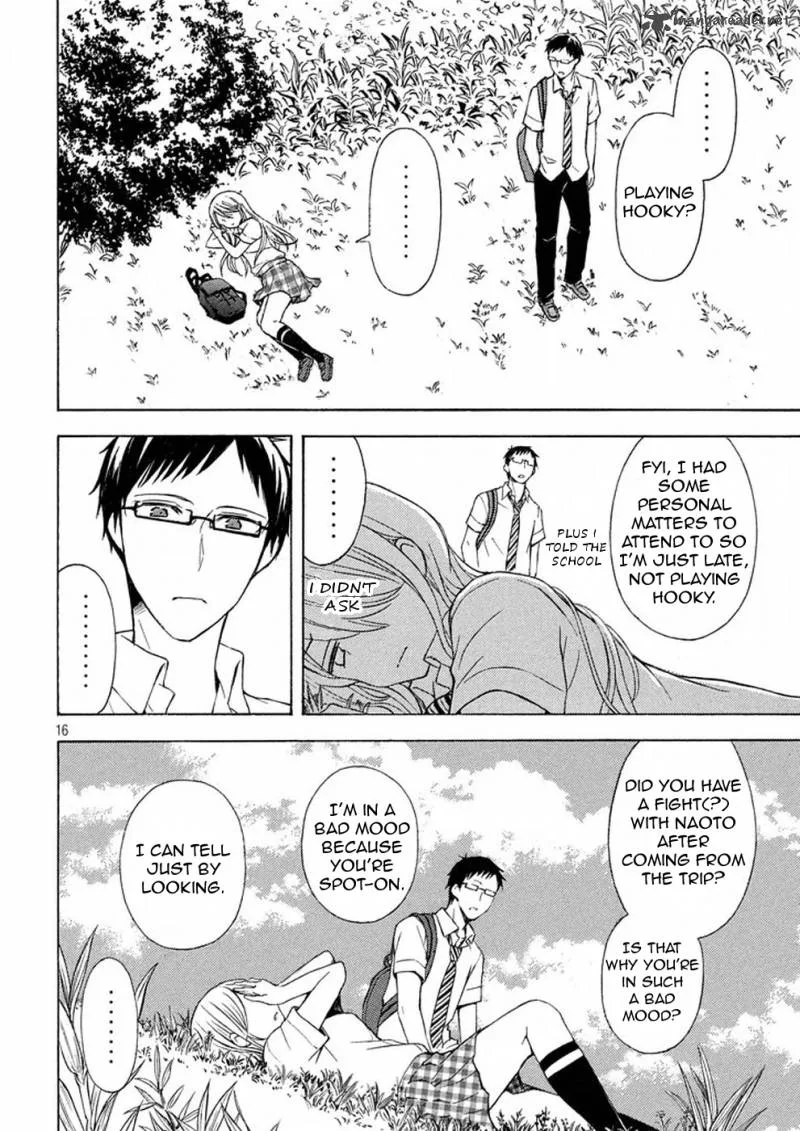 Watari-kun no xx ga Houkai Sunzen Chapter 22 page 16