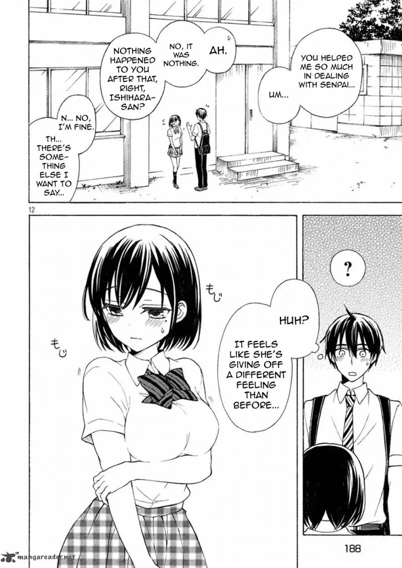 Watari-kun no xx ga Houkai Sunzen Chapter 22 page 12