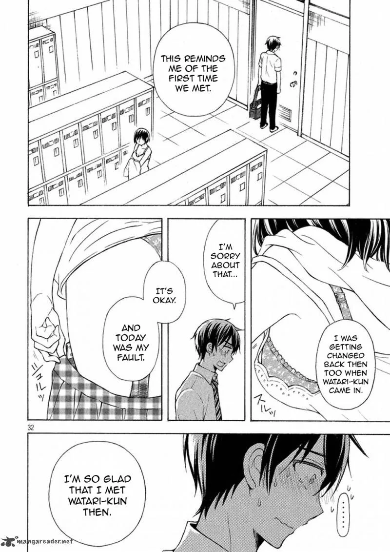 Watari-kun no xx ga Houkai Sunzen Chapter 22 page 32