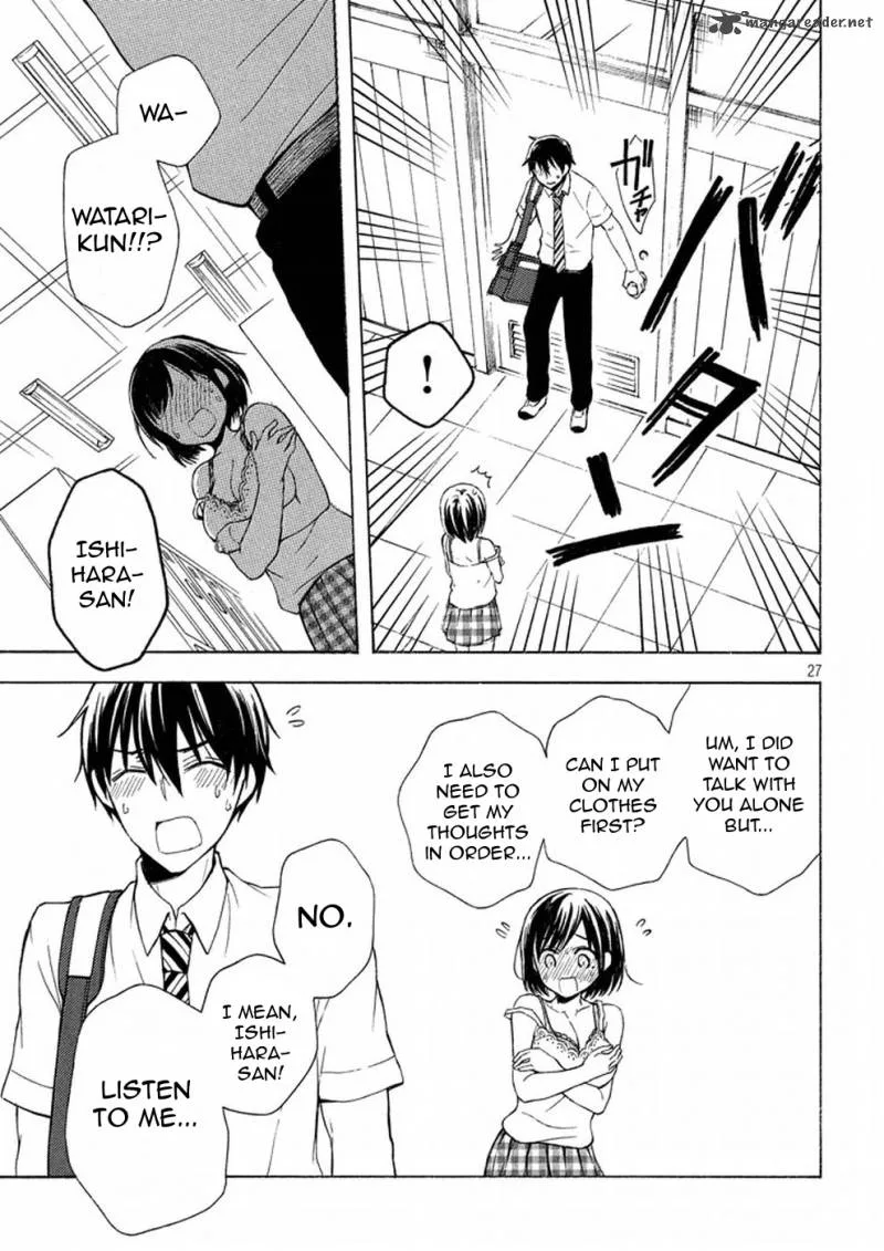 Watari-kun no xx ga Houkai Sunzen Chapter 22 page 27