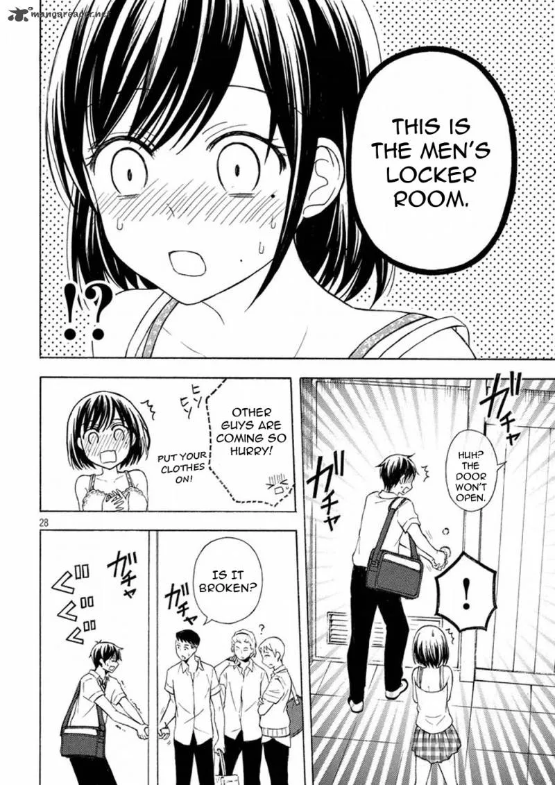 Watari-kun no xx ga Houkai Sunzen Chapter 22 page 28