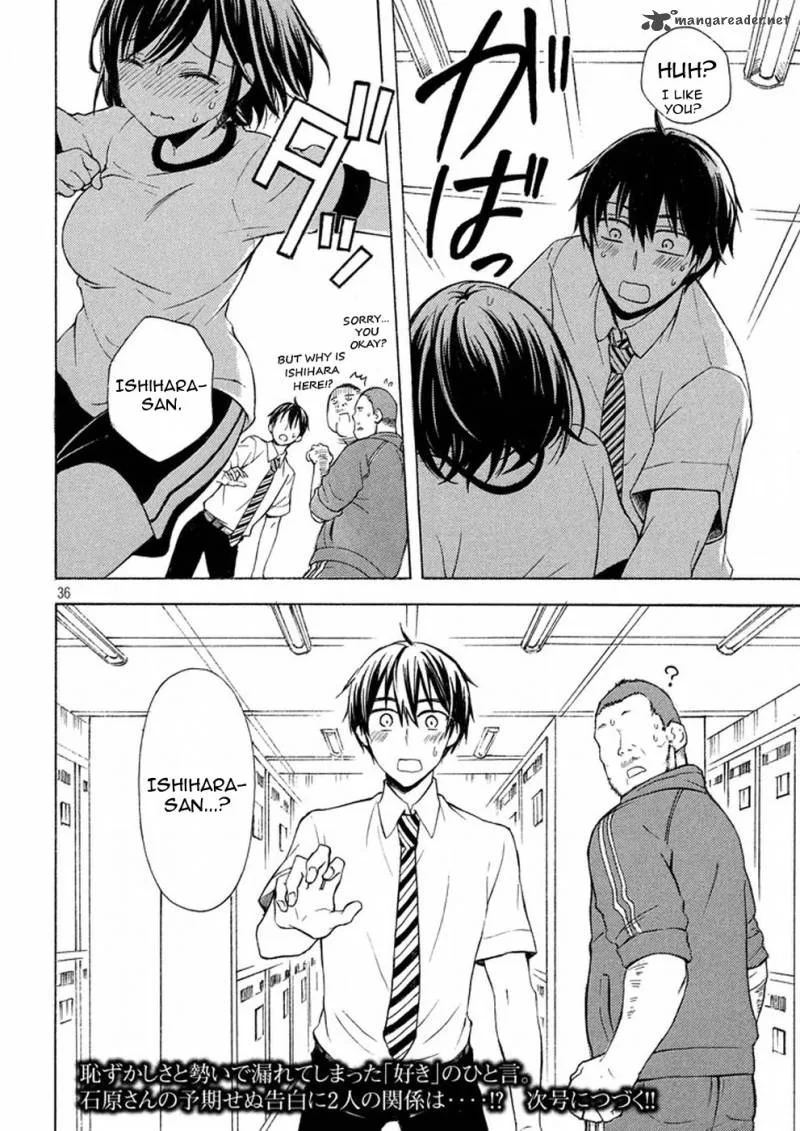 Watari-kun no xx ga Houkai Sunzen Chapter 22 page 35