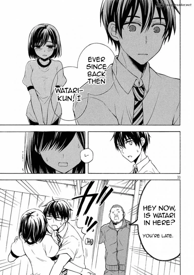 Watari-kun no xx ga Houkai Sunzen Chapter 22 page 33
