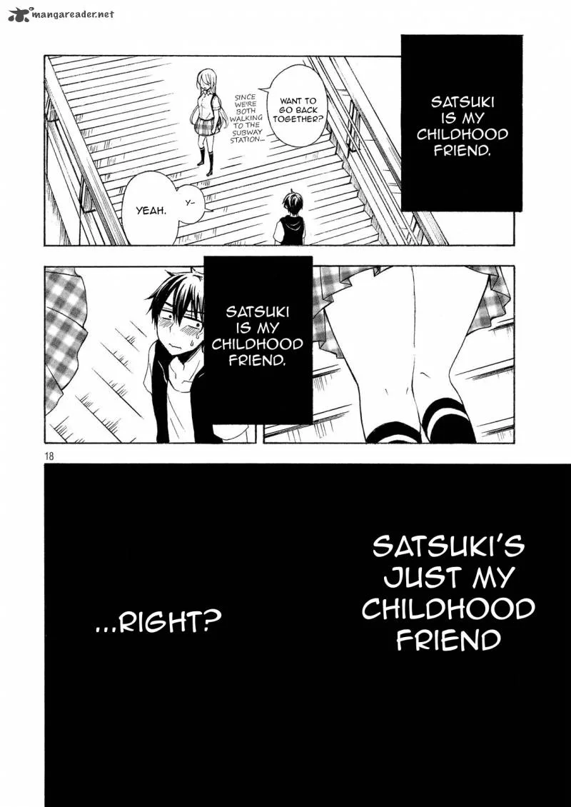 Watari-kun no xx ga Houkai Sunzen Chapter 23 page 17