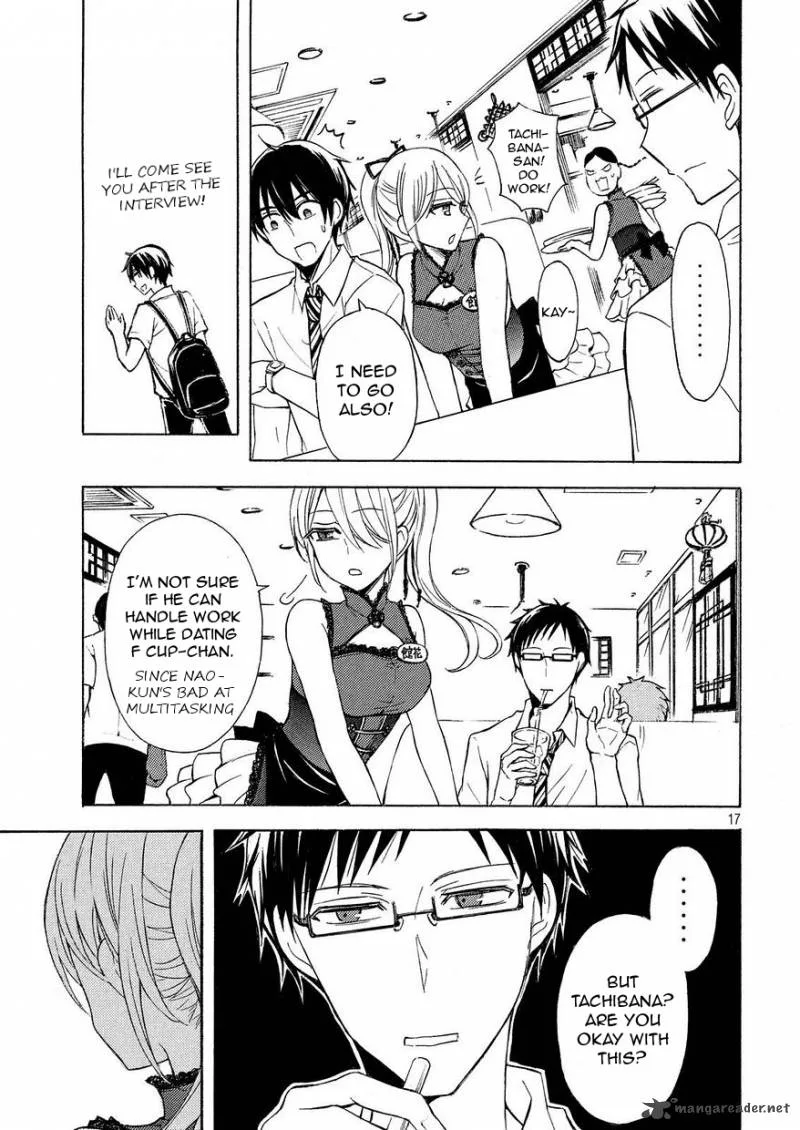 Watari-kun no xx ga Houkai Sunzen Chapter 25 page 16