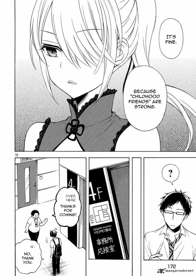 Watari-kun no xx ga Houkai Sunzen Chapter 25 page 17