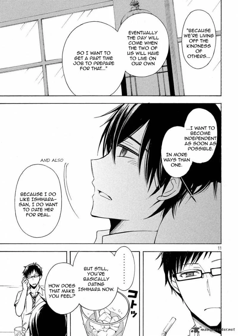 Watari-kun no xx ga Houkai Sunzen Chapter 25 page 10