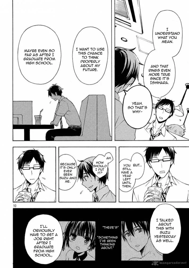 Watari-kun no xx ga Houkai Sunzen Chapter 25 page 9