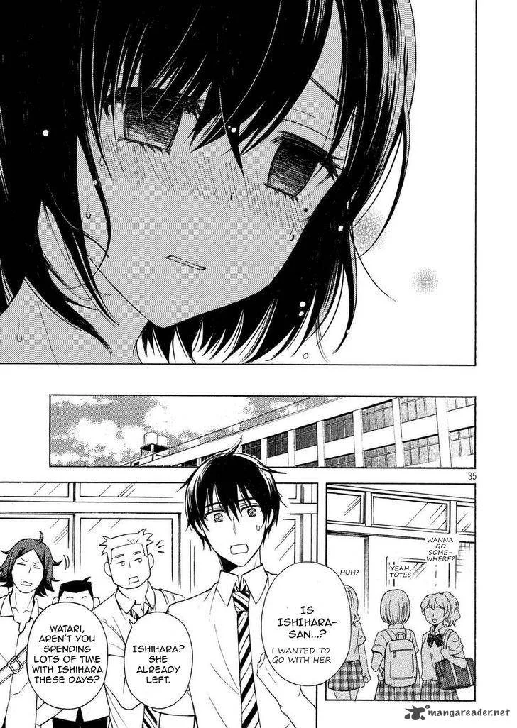 Watari-kun no xx ga Houkai Sunzen Chapter 26 page 34