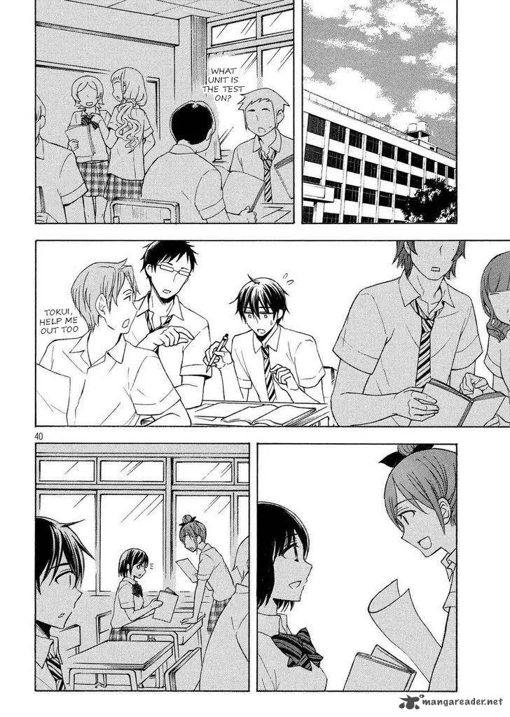 Watari-kun no xx ga Houkai Sunzen Chapter 26 page 38