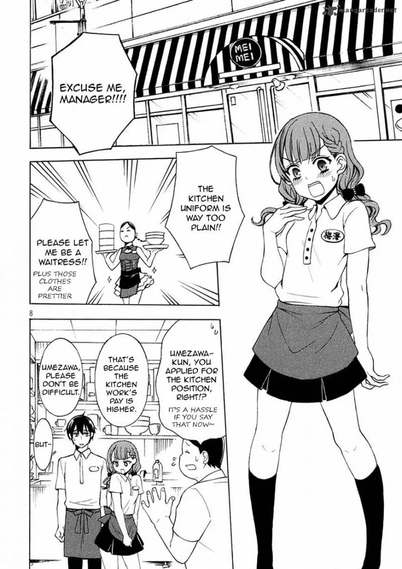Watari-kun no xx ga Houkai Sunzen Chapter 28 page 8