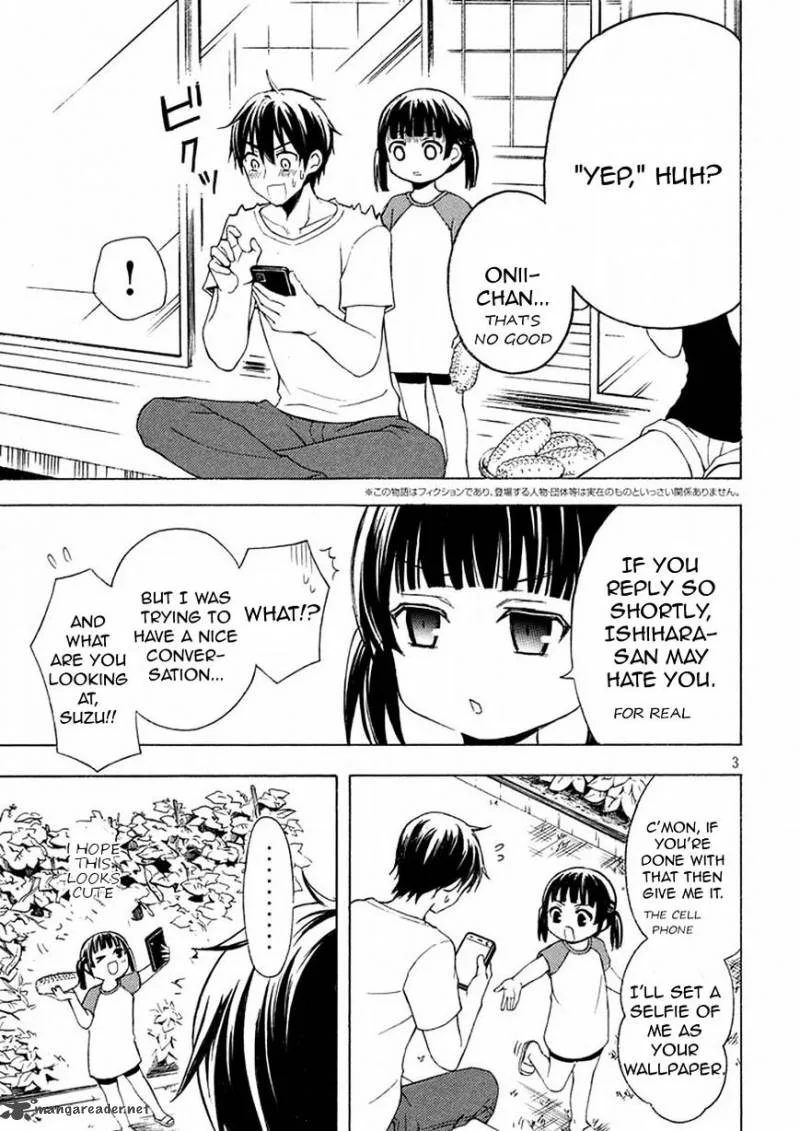 Watari-kun no xx ga Houkai Sunzen Chapter 28 page 3
